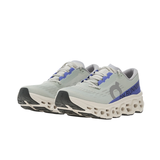 On Cloudmonster 3 Running Shoes – Iceberg / Ivory