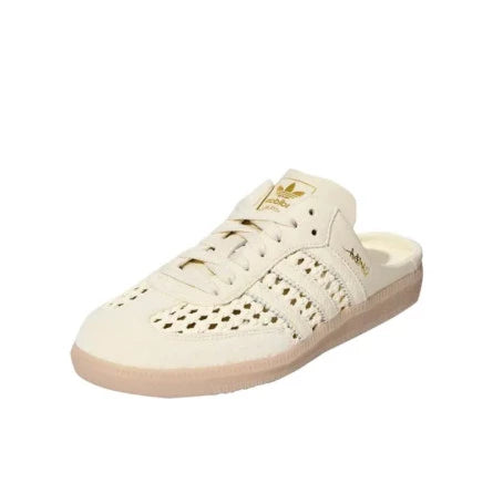 Adidas Samba OG Mule – Cream Woven