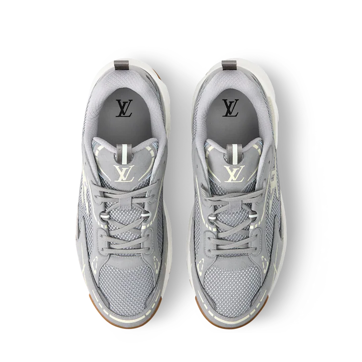 Louis Vuitton Grey Runner Tactic Sneakers