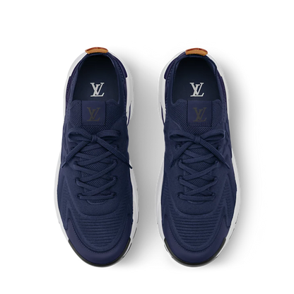 Louis Vuitton Men's Navy Blue Runner Sneakers