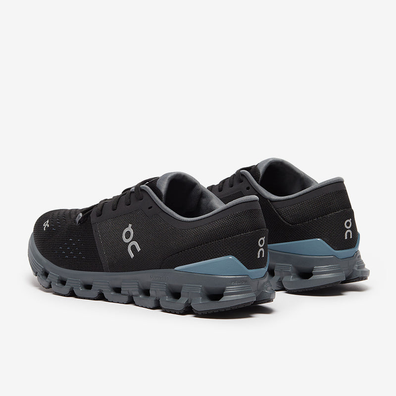On Cloud X 4 Black Chambray – Versatile Training Sneaker | All-Day Comfort