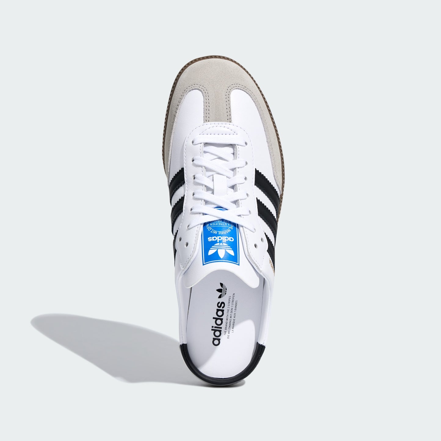 Adidas Samba OG Mule – White Black