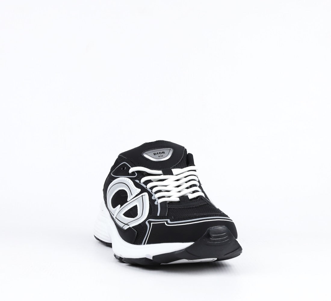 Christian Dior B30 Men's Sneakers – Black White Grey