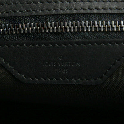 Black Checkered Leather Keepall Bandoulière-Inspired Duffle Bag