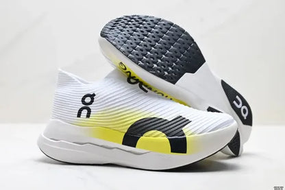 On Cloudboom Strike – White / Flame / Lemon