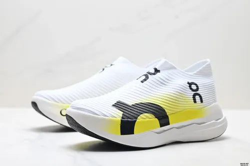 On Cloudboom Strike – White / Flame / Lemon