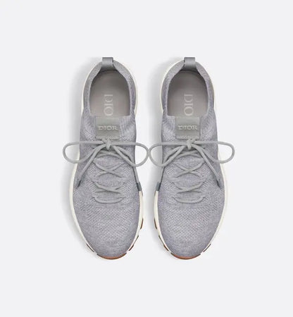 Christian Dior Men's Grey Knit Sneakers