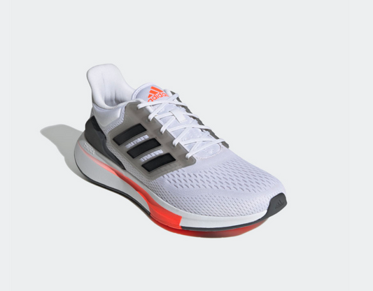 Adidas EQ21 Run – White & Orange Running Shoes
