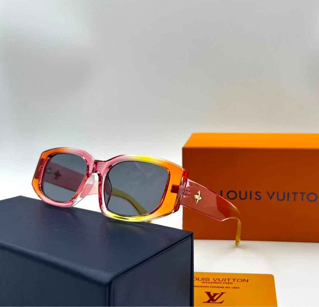 Louis Vuitton Gradient Acetate Rectangular Sunglasses