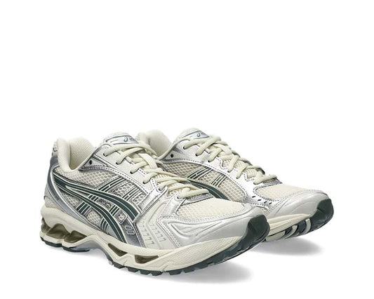 ASICS GEL-KAYANO 14 – White/Grey/Silver Sneakers