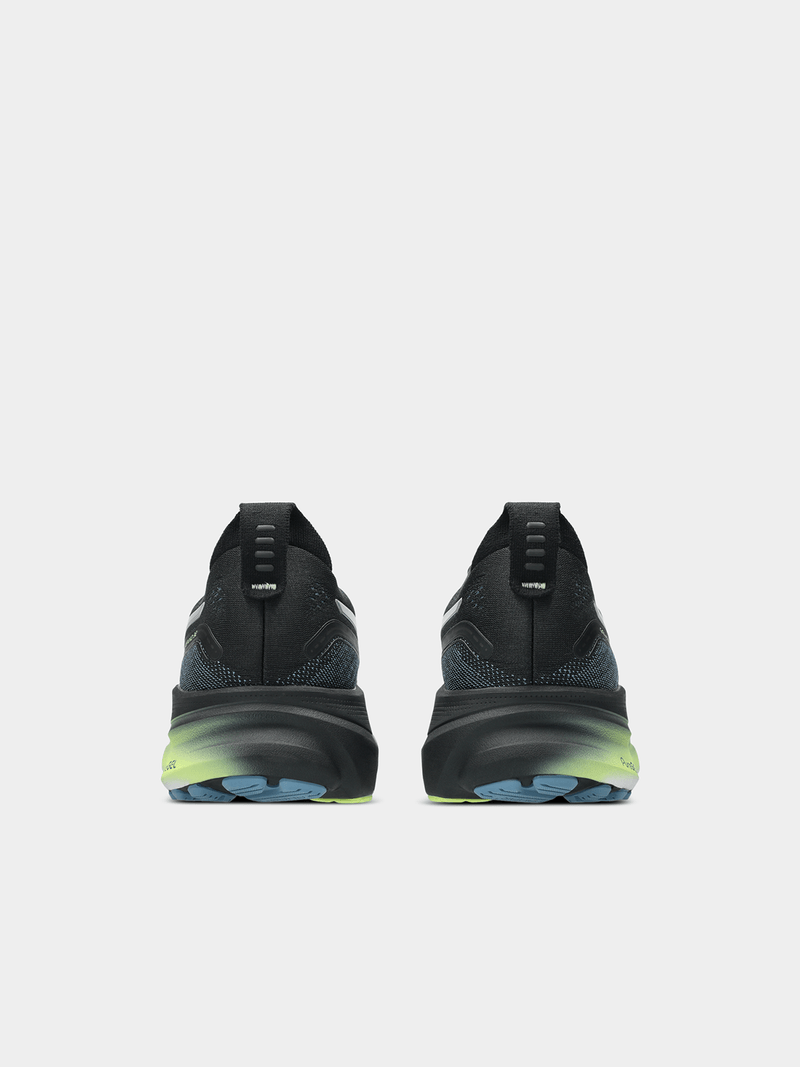 ASICS GEL-KAYANO 32 – Black & Lime Running Shoes