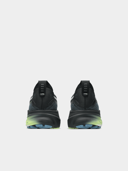 ASICS GEL-KAYANO 32 – Black & Lime Running Shoes