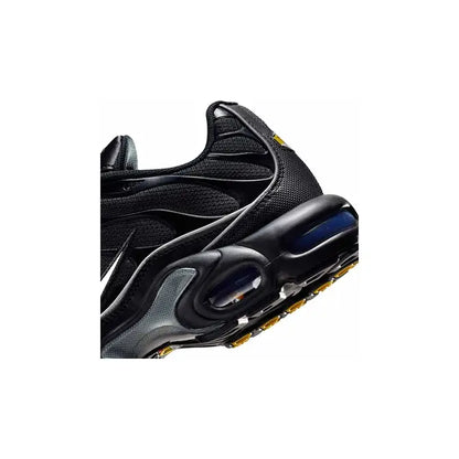 Nike Air Max Plus TN Sneakers – Triple Black White Swoosh.