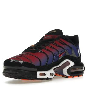 Nike Air Max Plus TN Sneakers – Blue Red Gradient Black Wave"