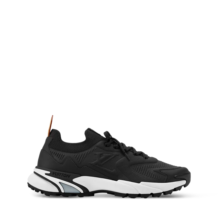 Louis Vuitton Men's Black Runner Sneakers