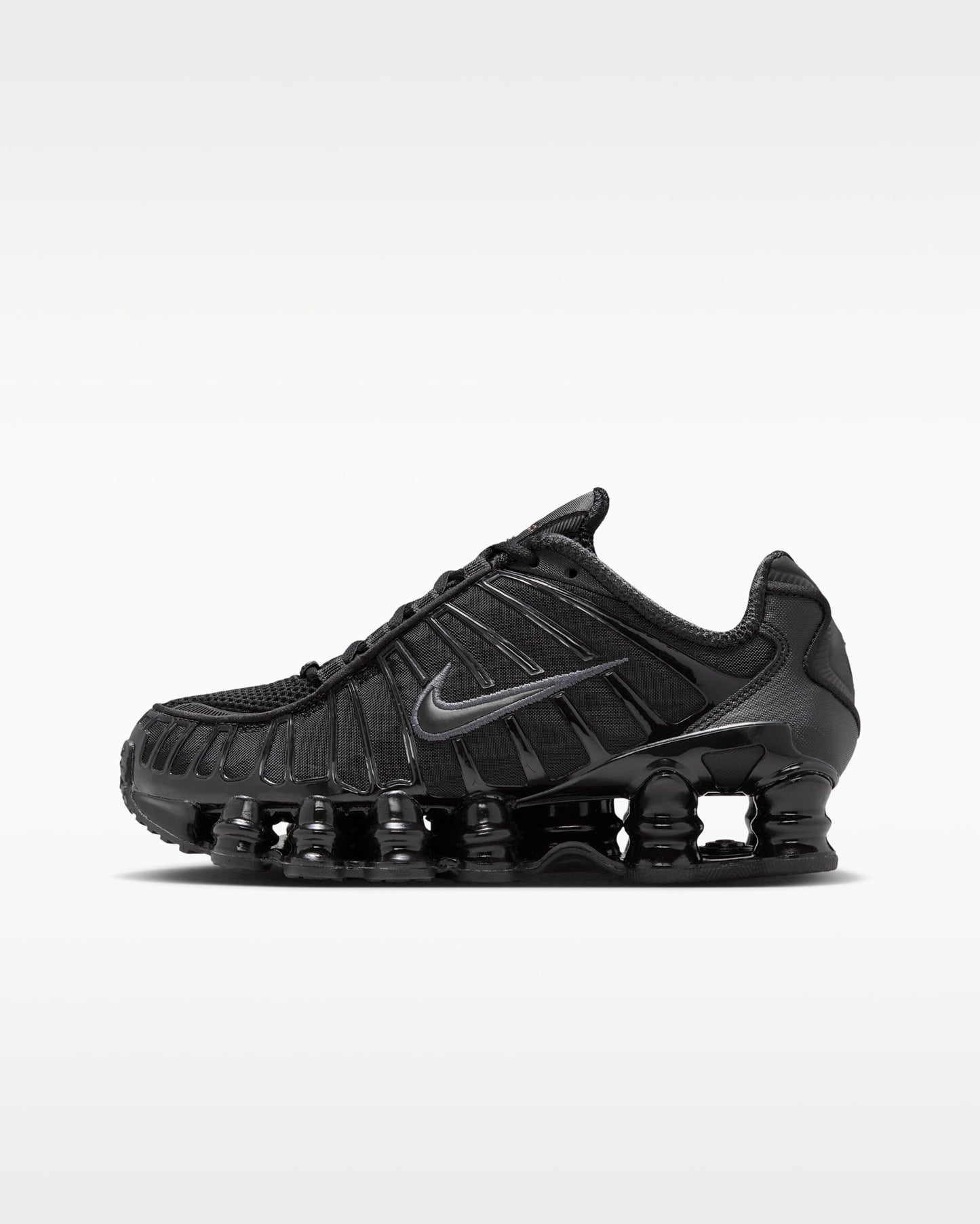 Nike Shox TL Triple Black mens sneakers