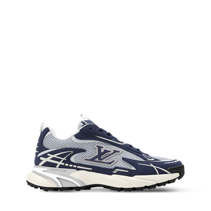 Louis Vuitton Navy blue Runner Tactic Sneakers