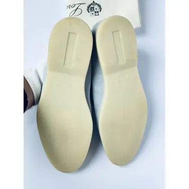 Loro Piana Men's Suede Leather Loafers – Pale Grey