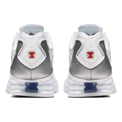 Nike Shox TL – White Metallic Silver men's sneakers