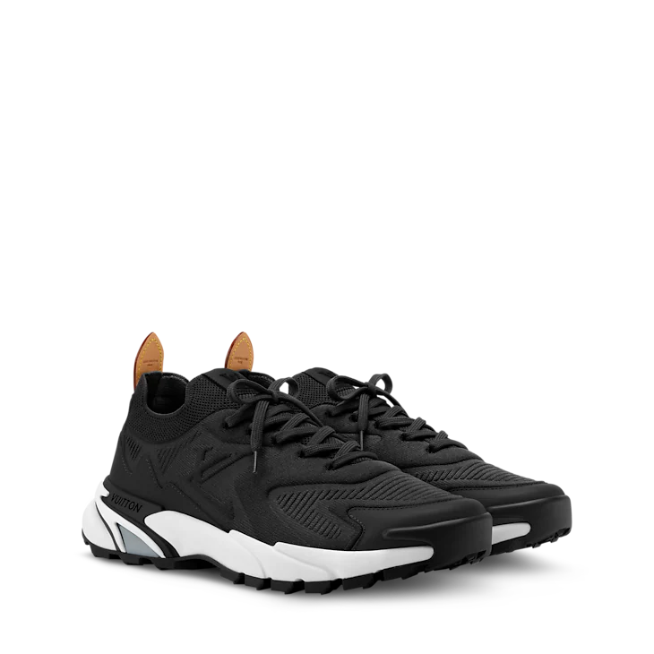 Louis Vuitton Men's Black Runner Sneakers