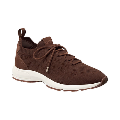 Christian Dior Men's Brown Knit Sneakers