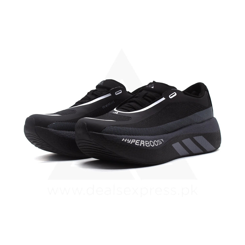 adidas Hyperboost Edge Primeweave Slip-On Running Shoes – Core Black
