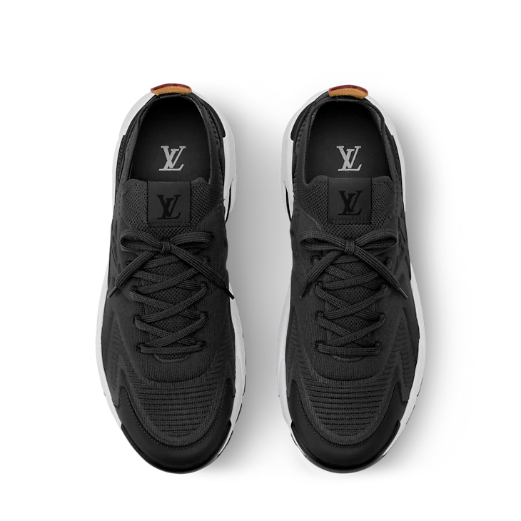 Louis Vuitton Men's Black Runner Sneakers