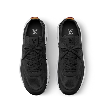 Louis Vuitton Men's Black Runner Sneakers