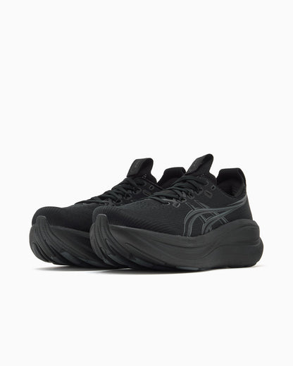 ASICS Gel-Nimbus 28 – Black Graphite Grey