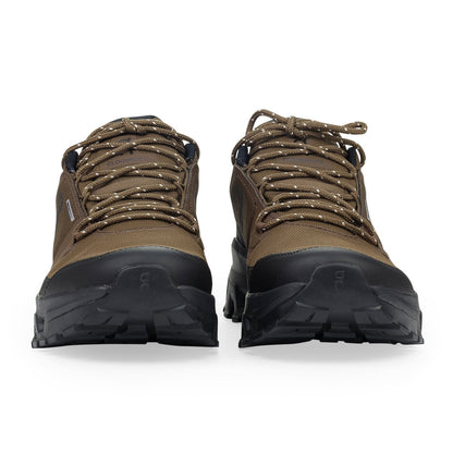 On Cloudrock low Waterproof Hiking Shoes – Olive / Black