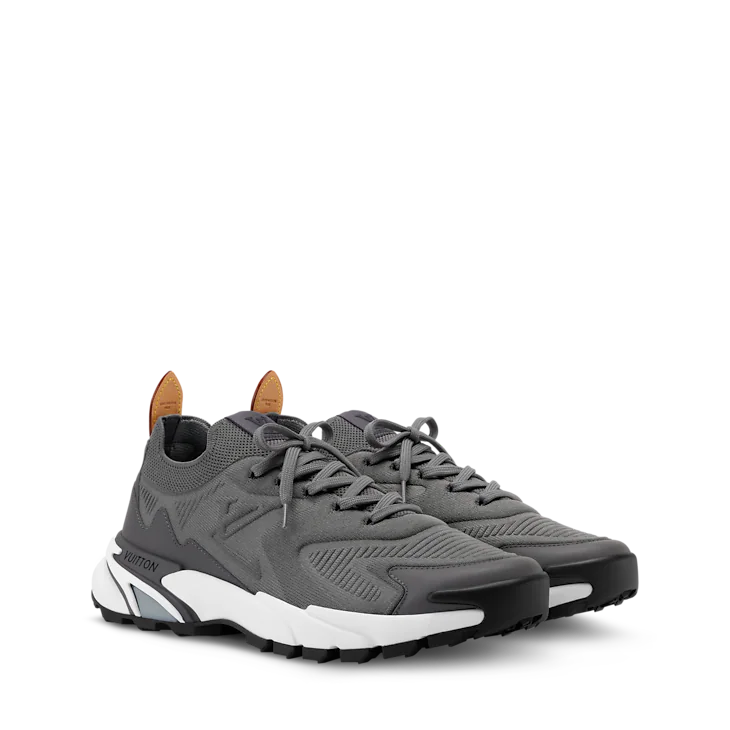 Louis Vuitton Men's Grey Runner Sneakers
