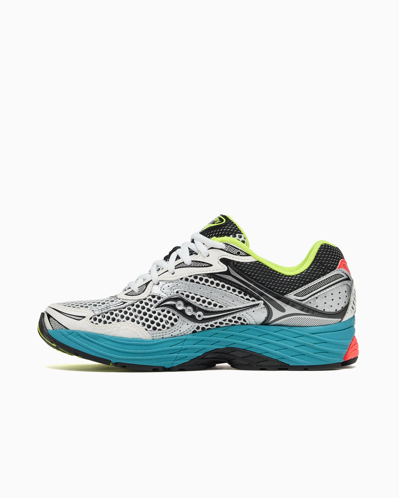 Saucony ProGrid Triumph 4 Gorpcore – White & Teal Sneakers