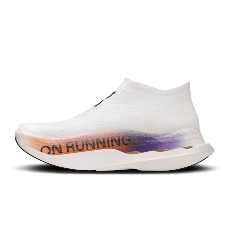 On Cloudboom Strike LS– Undyed-White & Flame