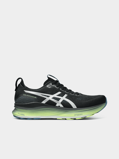 ASICS GEL-KAYANO 32 – Black & Lime Running Shoes