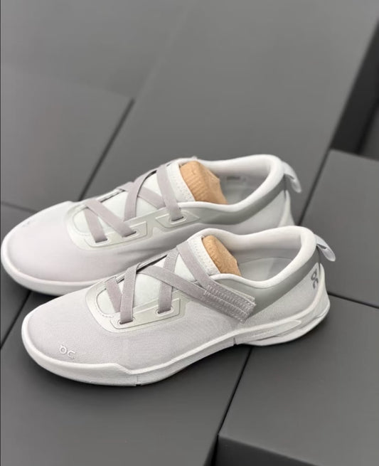 Off White On Cloudnova Moon Slip-On Sneakers