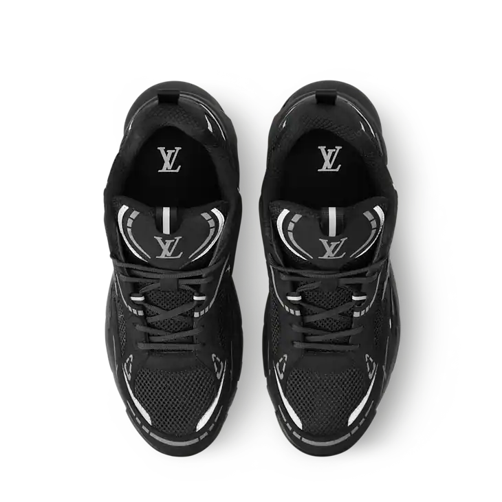 Louis Vuitton Black Runner Tactic Sneakers
