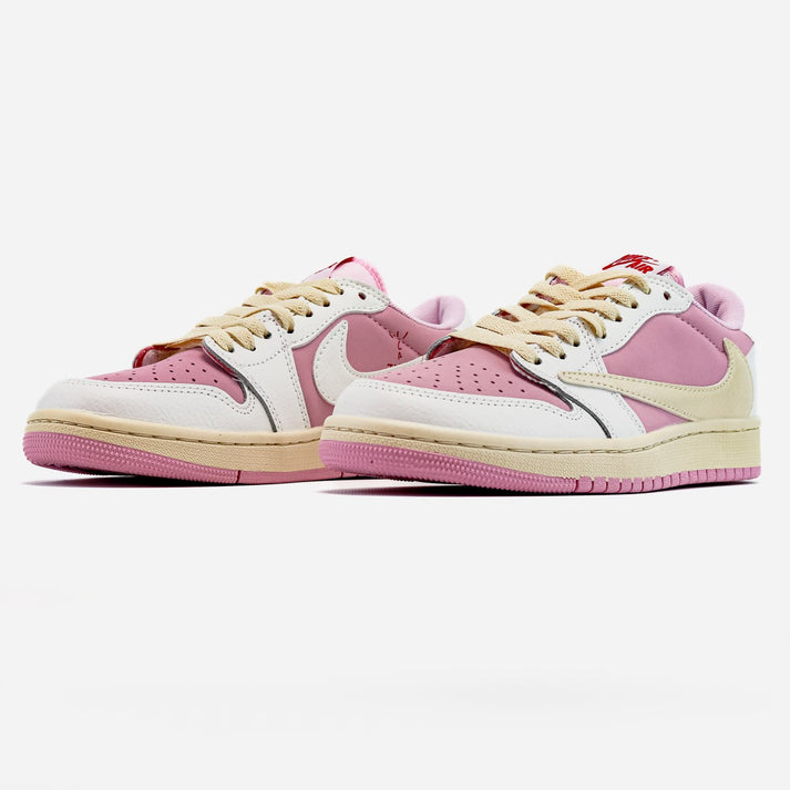 Travis Scott x Air Jordan 1 Low OG "Shy Pink"
‎