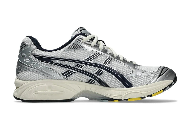 ASICS GEL-KAYANO 14 – Silver/Black/Cream Sneakers