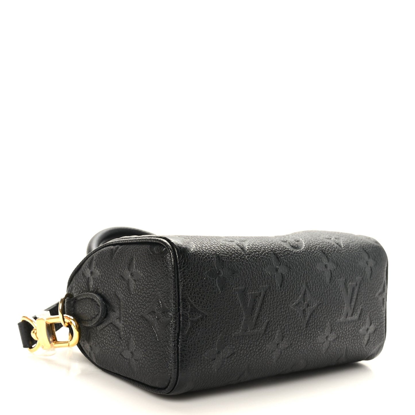 Louis Vuitton speedy-Inspired Black Monogram Satchel