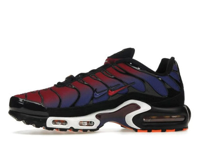 Nike Air Max Plus TN Sneakers – Blue Red Gradient Black Wave"