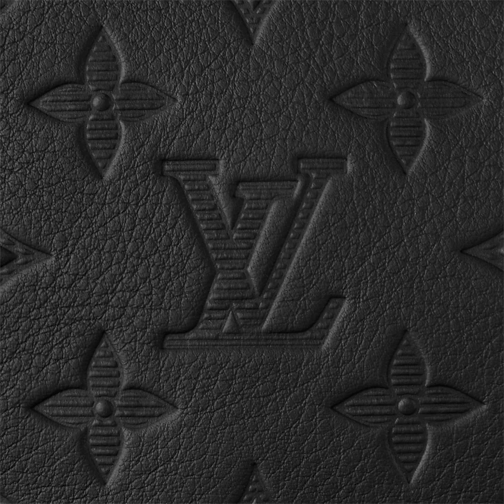 "LOUIS VUITTON Duffel All-Black Travel Bag