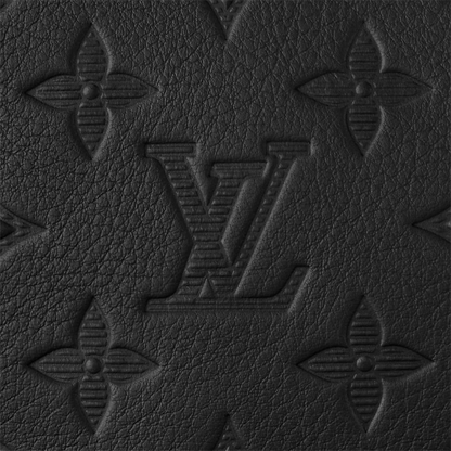 "LOUIS VUITTON Duffel All-Black Travel Bag