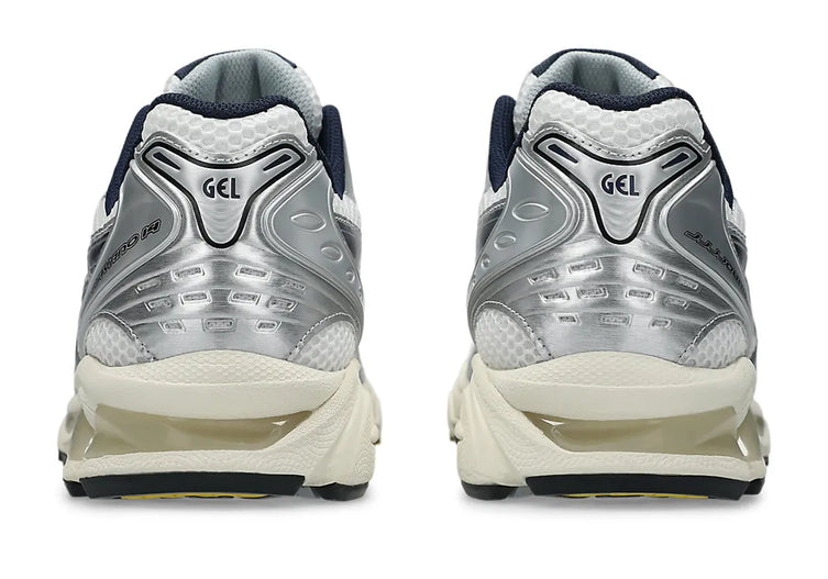 ASICS GEL-KAYANO 14 – Silver/Black/Cream Sneakers