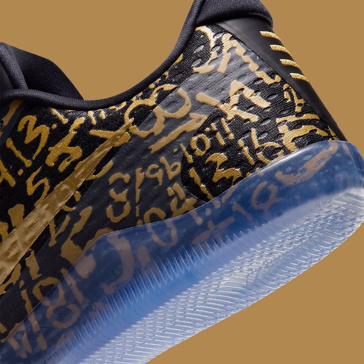 Kobe 11 Protro "Mamba Day Black and Metallic Gold"