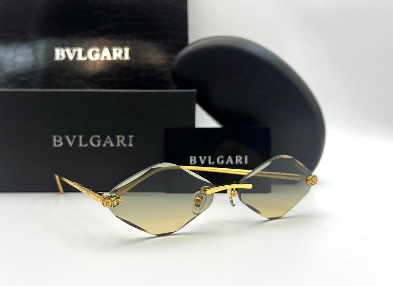 BVLGARI Serpenti Rimless Sunglasses