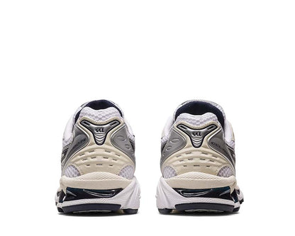 ASICS GEL-KAYANO 14 – White/Silver/Navy Sneakers