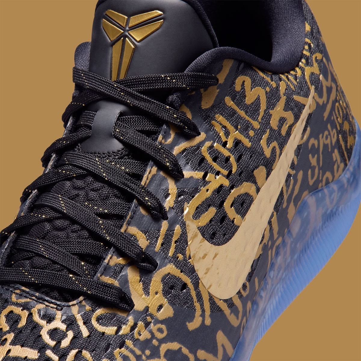 Kobe 11 Protro "Mamba Day Black and Metallic Gold"