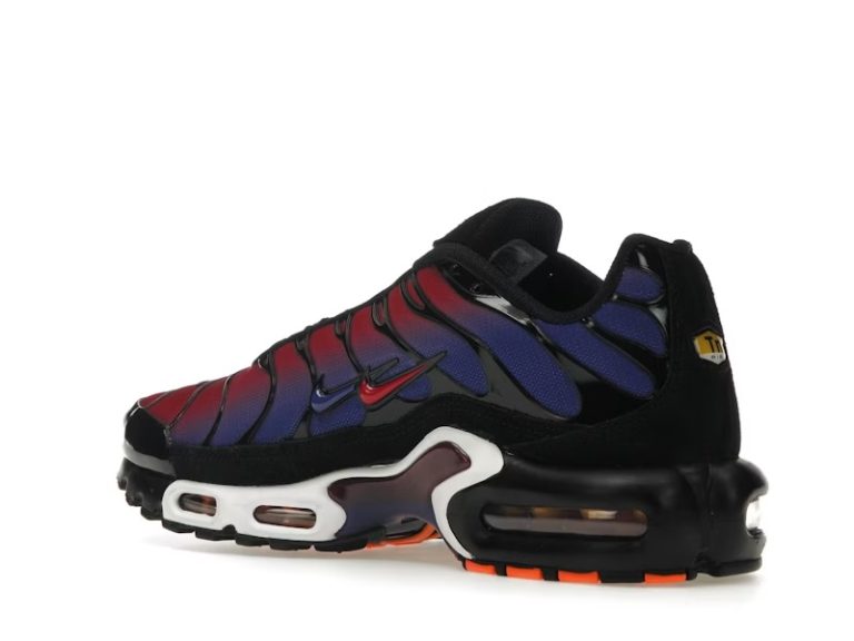 Nike Air Max Plus TN Sneakers – Blue Red Gradient Black Wave"