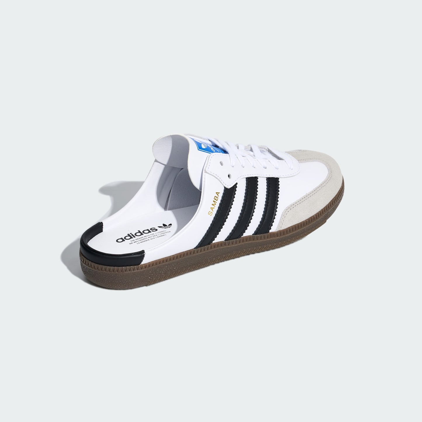 Adidas Samba OG Mule – White Black