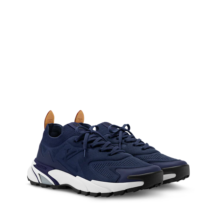 Louis Vuitton Men's Navy Blue Runner Sneakers